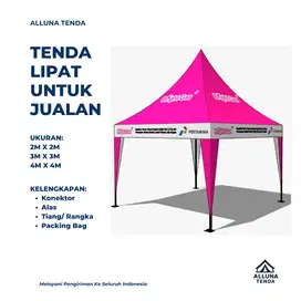 Tenda Lipat/ Tenda Jualan – Harga Murah & Berkualitas