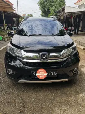 Honda BRV 1.5 E CVT 2016 Hitam Automatic Nopol Jakarta Genap