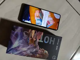 Di jual Infinix hot 11s nfc second  6+3 / 128