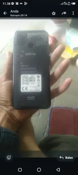 Di nett kan aja biar cepat Infinix smart 5 ram 2/32gb