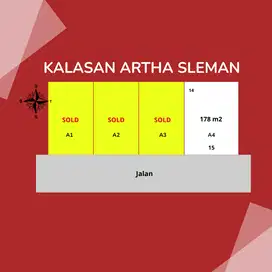 10 Menit ke Candi Prambanan, Kavling dengan Jalan Aspal