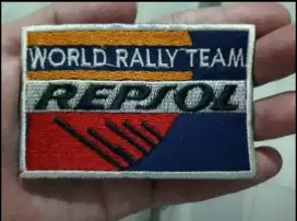 Emblem Bordir Repsol Sparco Supertrap