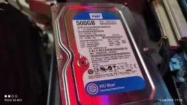 Hardisk dan Ram 500GB Ram 8GB