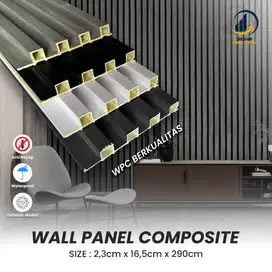 Wpc wood panell composite // wpc dinding Indoor 290cm