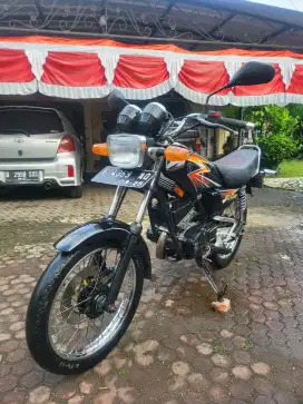 Yamaha RX King Cobra 1990 Hitam Surat Lengkap Upgrage RX King New