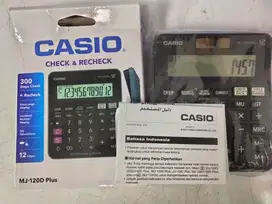 Kalkulator casio kondisi baru