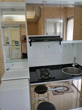 Studio furnish apartemen bassura city, jakarta