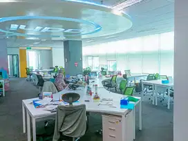 Sewa Kantor Siap Huni 588 m2 di 18 Office Park TB Simatupang