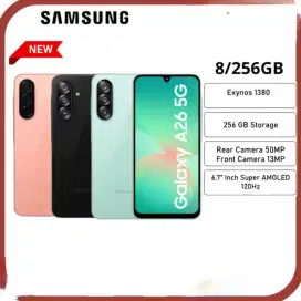 Kredit Hp Samsung A26 256Gb Free Adaptor Rapa+Holder Bunga 0%