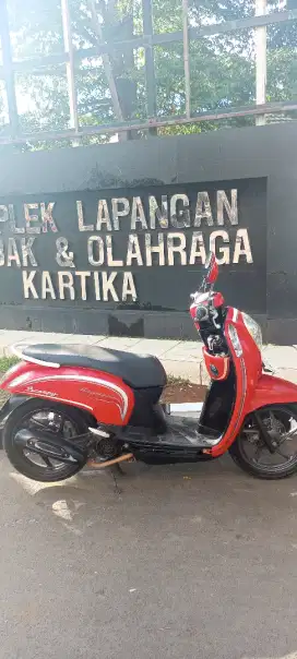 Motor Scoopy tahun2014