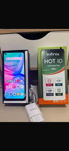 Dijual Infinix Hot 10 – Unlimited Fun Harga: Rp 1.200.000