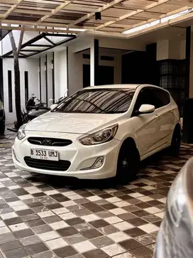 Hyundai Grand Avega GL 1.4 AT Matic 2013 Putih Siap Pakai