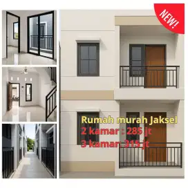 Rumah murah harga mulai dari 285jt  minimalis akses motor dijagakarsa