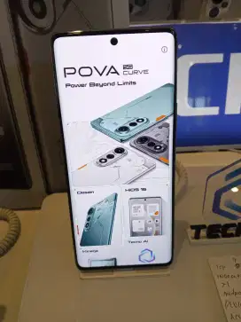 TECHNO POVA CURVE RAM 8/256GB SEGAMPANG ITU CICILAN TANPA CC PROMO 0%