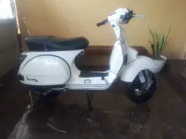 Vespa Exclusive 2 1990 Full restorasi