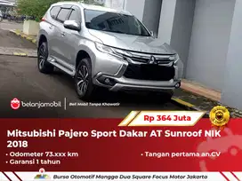 [ GARANSI 1TH ] Mitsubishi Pajero Sport Dakar AT Silver 2018/2019