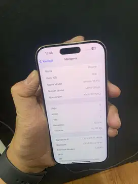 Iphone 16 pro 128GB ibox Full set on garansi