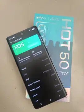 Infinix hot 50 pro plus 8+8/256gb fullset mulus