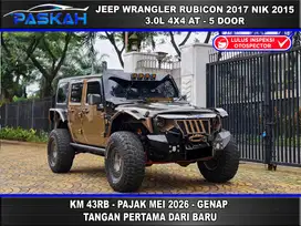 km=43rb pjk=mei2026 JEEP WRANGLER RUBICON 5D 2017 NIK 2015