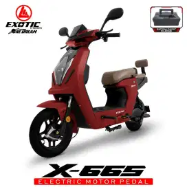 SEPEDA LISTRIK EXOTIC X-665