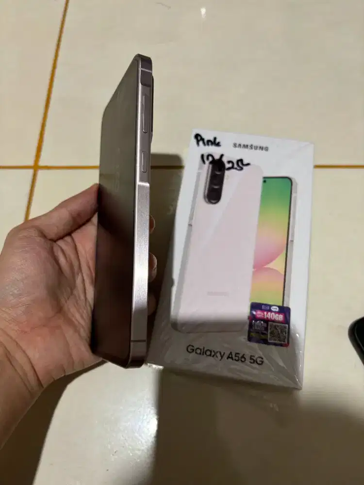 Samsung A56 12/256 seperti baru banget no minus