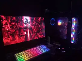 Pc Gaming & streaming 1 set Core i5 libas game berat