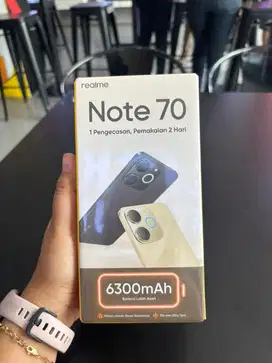 New realme Note 70 ram 4/128Gb garansi resmi