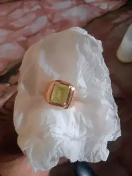 Yakut kuning ring suasa full dari banjarmsin nego aja jual tanpa surat