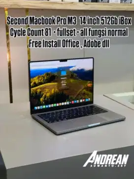 Macbook pro m3 second