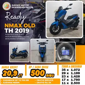 CASH KREDIT DP 500 YAMAHA NMAX OLD TH 2019 UNIT MULUS BERGARANSI
