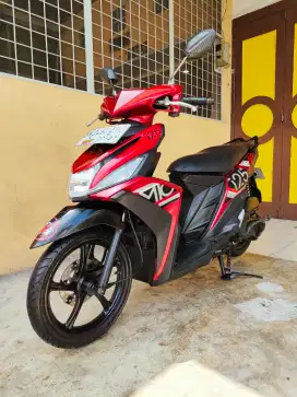 Yamaha Mio / Mio 125 M3 Fi 2017, Red Premium Metalic, Unit Mulus.