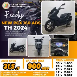 DP 900 CASH KREDIT HONDA NEW PCX 160 ABS TH 2024 UNIT MULUS BERGARANSI