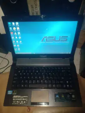 Laptop Asua N43SL core i5 gen2 ram 4gb hdd320gb batre 3 jam