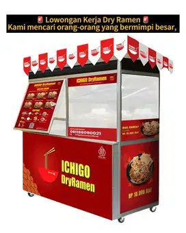 Lowongan Kerja untuk Staff Warung Dry Ramen.