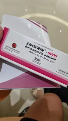 ENOXRIN  - 6000 // ENOKSAPARIN NATRIUM
