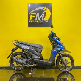 Honda Beat CBS ISS Tahun 2019 biru plat Depok