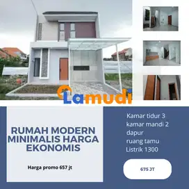 Rumah modern harga ekonomis