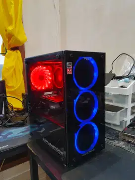 PC Gaming Ryzen 5 3500 GTX 1050 Ti 4GB + Monitor