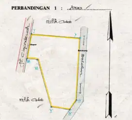Dijual Cepat Tanah cocok tuk Gudang atau Bisnis Lainnya