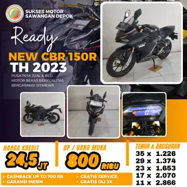 PROMO CASH KREDIT HONDA NEW CBR 150R TH 2023 UNIT MULUS BERGARANSI