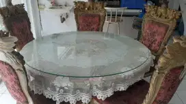 Meja makan+kursi garuda (dijual murah)