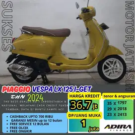 VESPA LX 125 I GET 2024 BISA CASH DA KREDIT