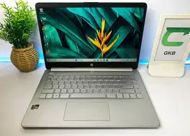 Laptop HP 14s Ryzen 5 5500U Garansi Resmi aktif Panjang