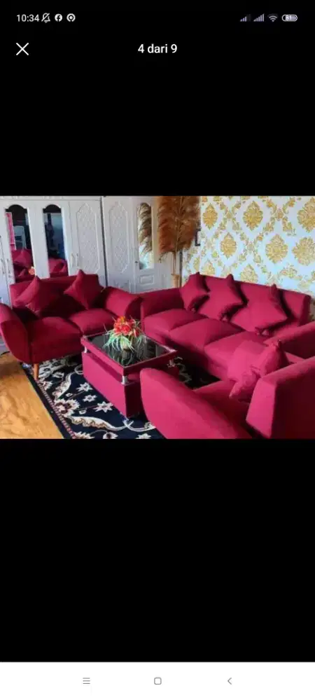 Sofa Retro 321 Minimalis Kekinian Cantik Murah