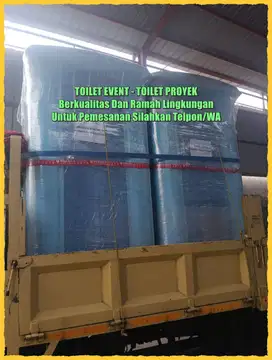 Toilet Event,-Toilet Proyek- Toilet Portable- Murah Siyap Pakai – Wc P