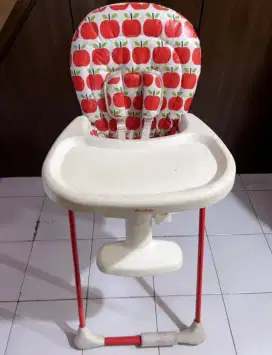 high chair merk chocolatte