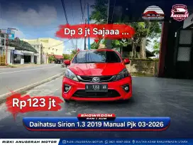 Dp 3jt Sirion 1.3 MT 2019 Pjk 03-2026