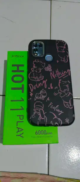 Infinix Hot 11 play 4/64 fullset ORI istimewa
