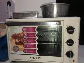 Oven Listrik Kirin KBO 360LW with lamp (ada lampu).