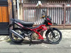 Suzuki Satria Fu 2013 bagus normal cw dd asli
